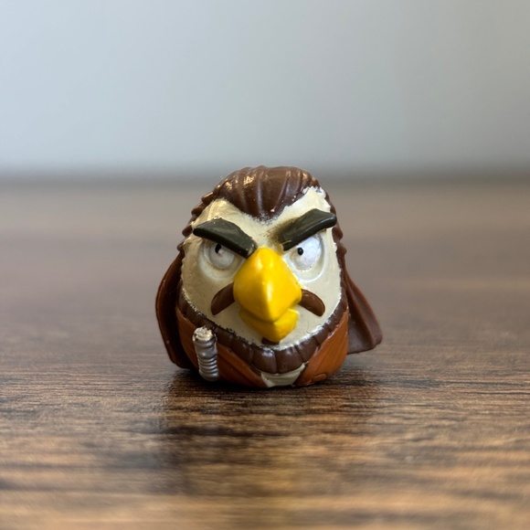 ANGRY BIRDS Star Wars QUI-GON JINN Telepod Toy Figure QR CODE Cake Topper - Picture 1 of 6